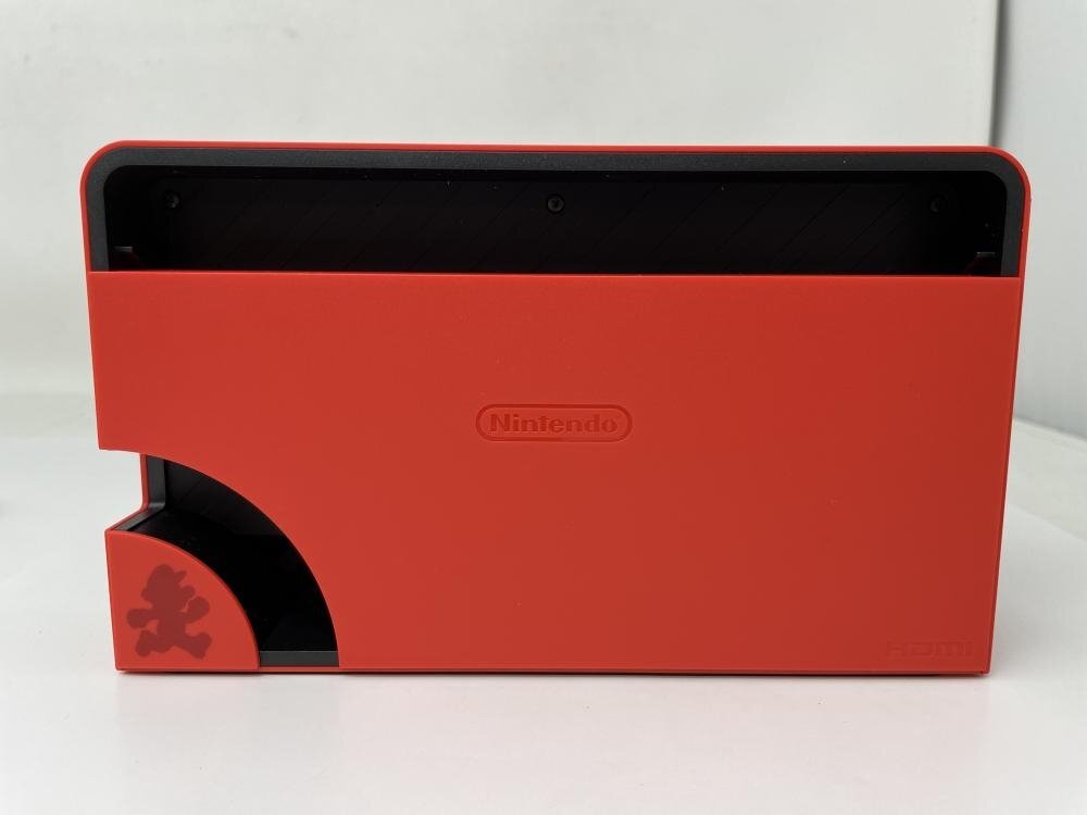 1174【美品】 任天堂 Nintendo Switch ニンテンドースイッチ 本体 有機EL 新型 マリオレッド_画像9