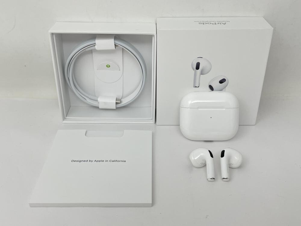 U102【動作確認済】 AirPods 第3世代 MME73J/Aの画像1