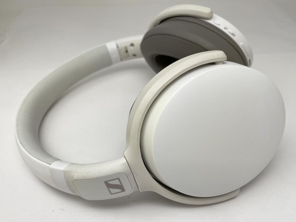 128【動作確認済】 Sennheiser HD 350BT Wireless ヘッドフォン ホワイトの画像3