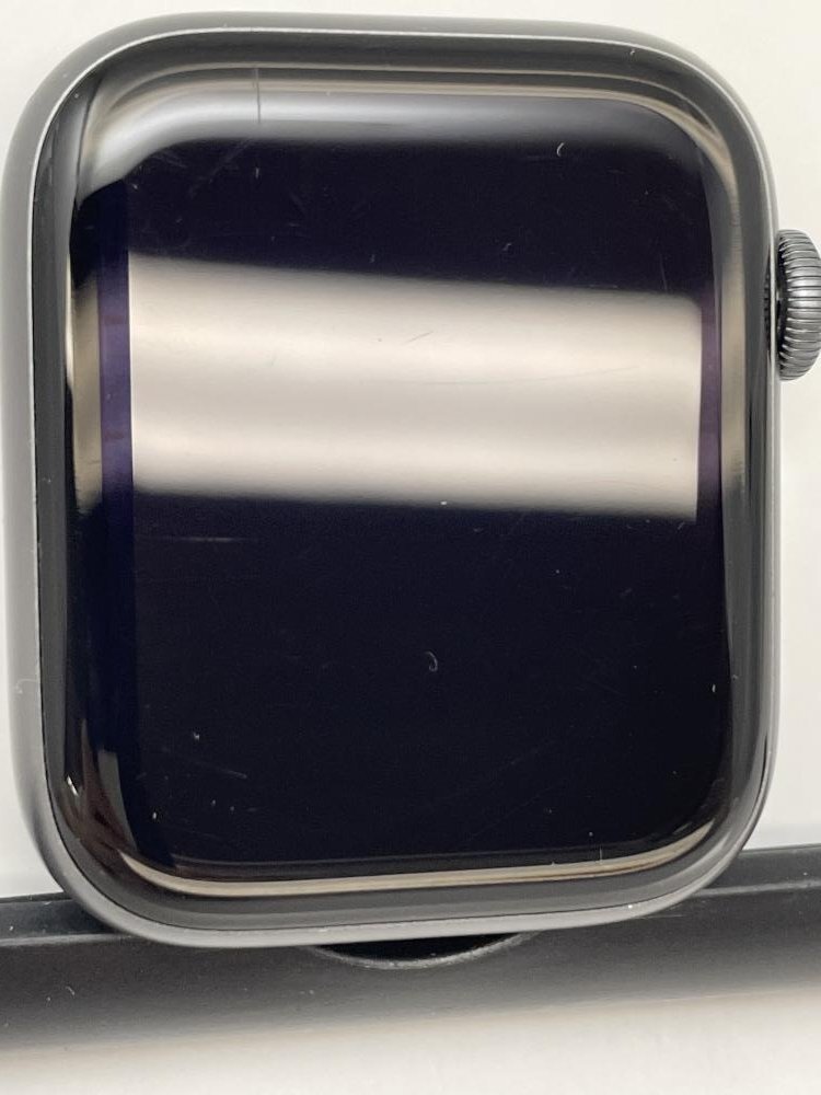 1078【動作確認済】 Apple Watch Series4 GPS 44mm スペースブラックアルミニウムケース スポーツバンド バッテリー80％の画像8