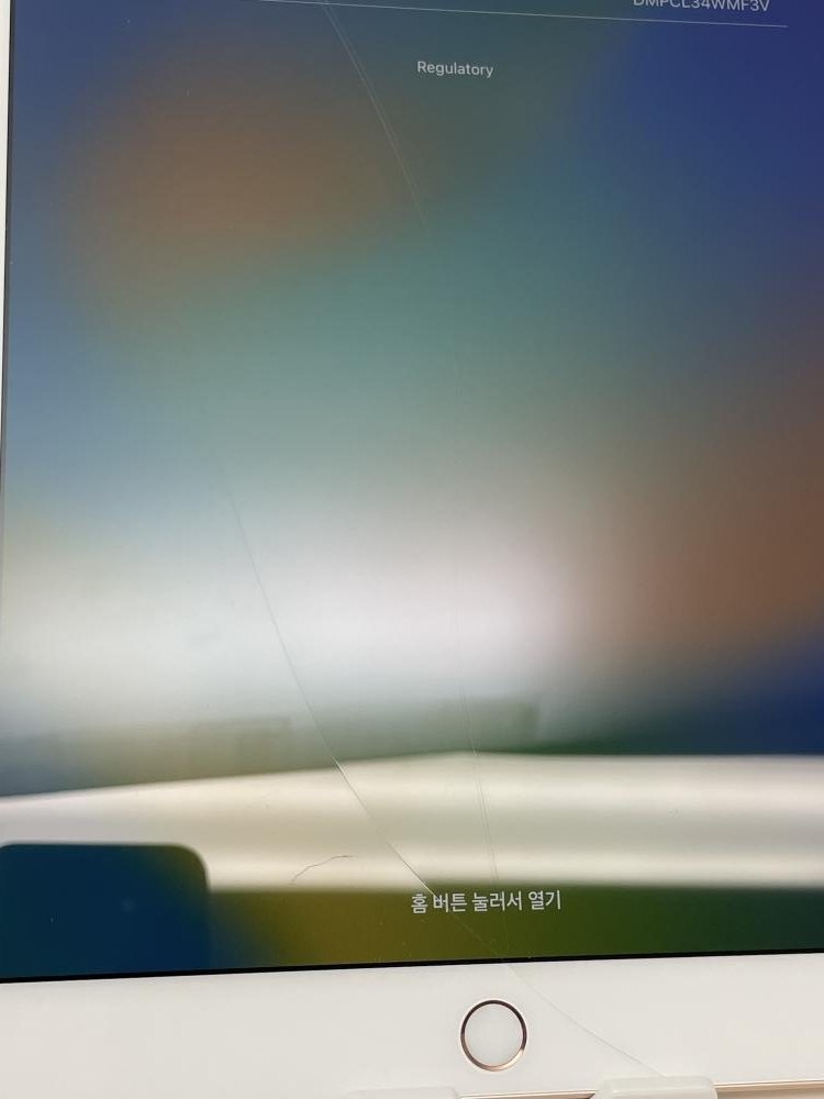 2300【ジャンク品】 iPad 第7世代 128GB Wi-Fi ゴールドの画像4