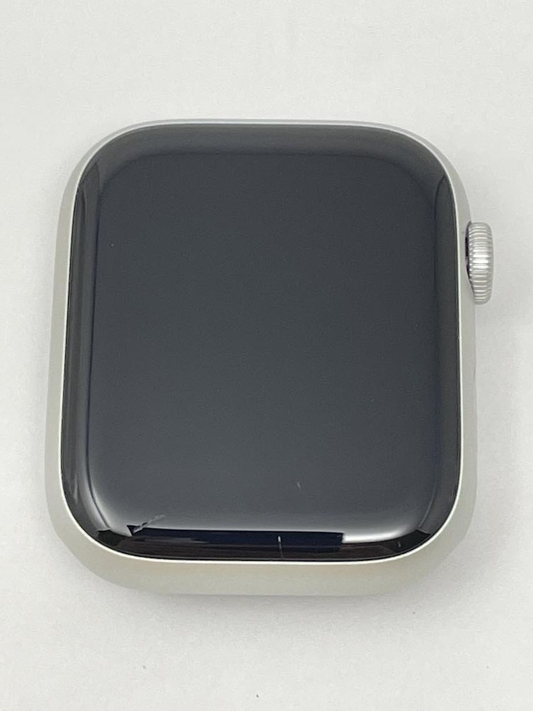 98【動作確認済・保証有】 Apple Watch Series9 GPS 45mm　シルバーアルミニウムケース スポーツバンド MR9R3J/A 　A2980_画像2