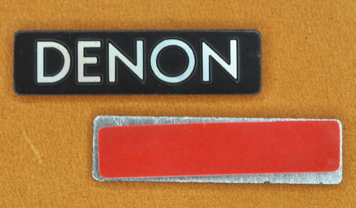 * DENON динамик Logo plate эмблема стикер 2 листов *