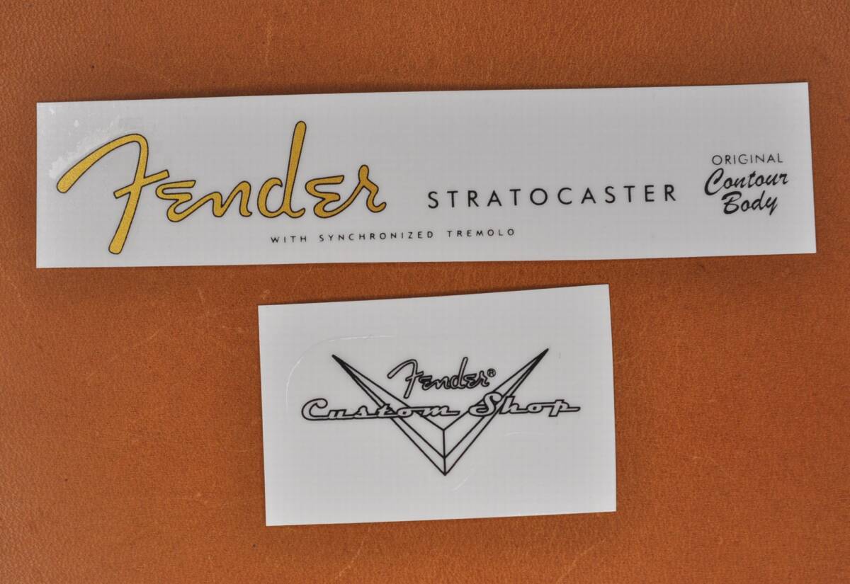 ★ Fender Waterslide Logo Guitar Decal ST 54-60 ★_画像1