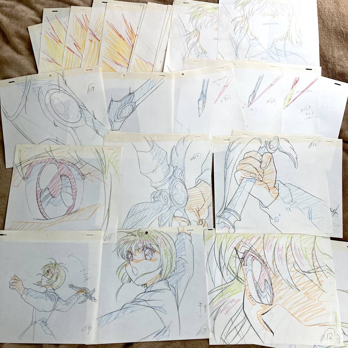  Cardcaptor Sakura исходная картина 32 шт. комплект |[ цифровая картинка Genga Cel ]