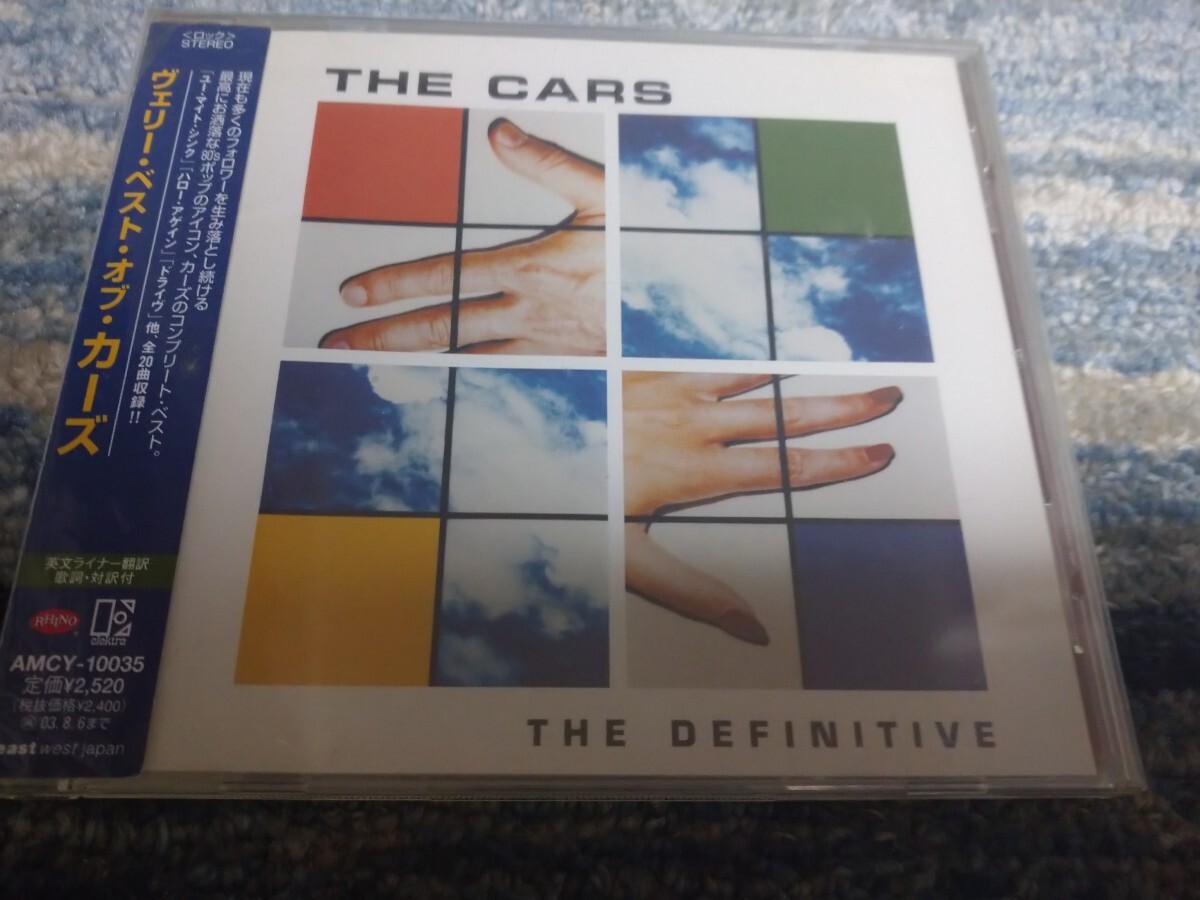 (帯付日本盤 ベスト盤CD) カーズ THE CARS ザ ヴェリー ベスト オブ THE DEFINITIVEの画像1