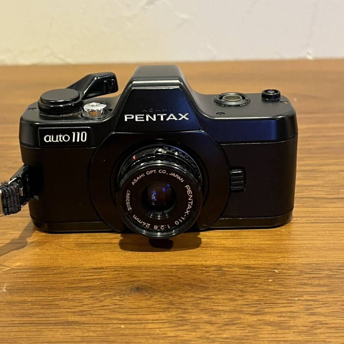 1円〜PENTAX ペンタックス フィルムカメラ カメラ auto110 レンズset 通電○の画像6