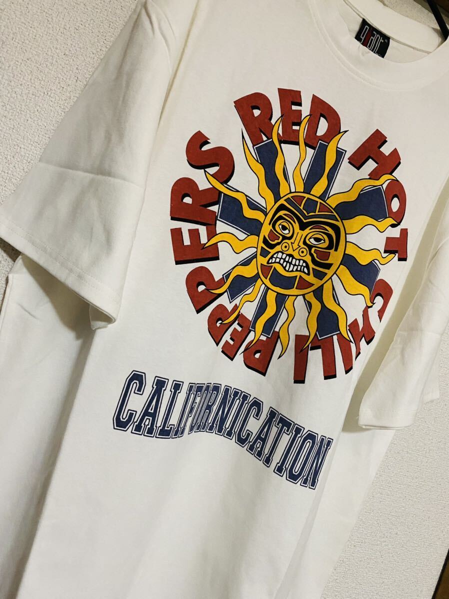 レッチリ　Tシャツ GIANT製 XL 新品未使用　レッドホットチリペッパーズ　red hot chili peppers