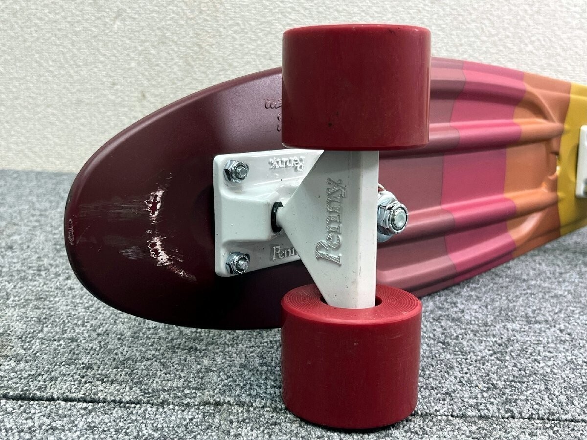 ⑤ Penny AUSTRALIA ペニー スケートボード レッド 赤 22インチ スケボー[G02]_画像6