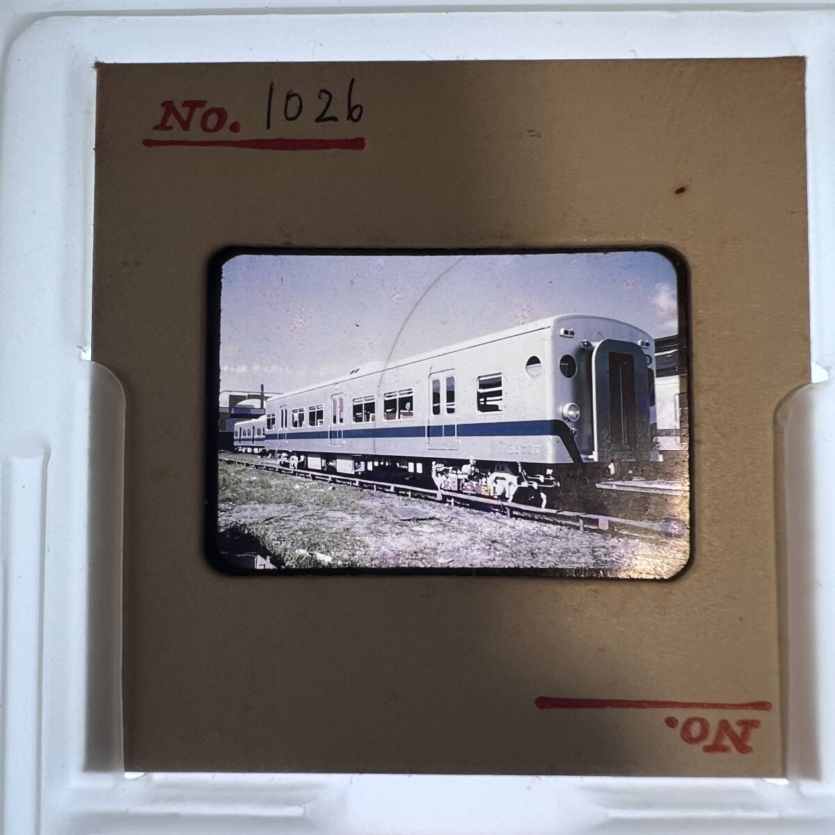 【昔の鉄道写真 ネガ ポジ】外国車両？■星晃 氏 所蔵■P-1026の画像1