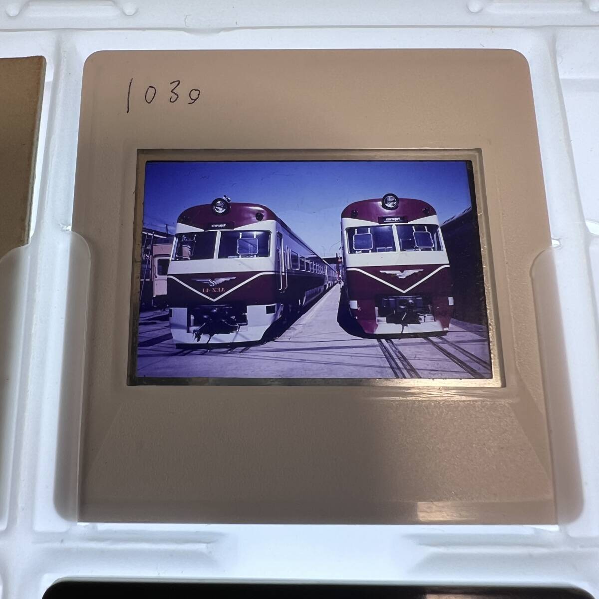 【昔の鉄道写真 ネガ ポジ】チリ国鉄 車両/AEZ 41/川崎車両■星晃 氏 所蔵■P-1030の画像1