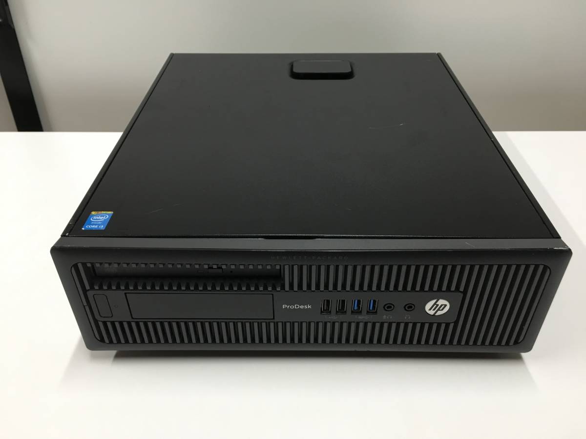 A13348)HP ProDesk 600 G1 SFF 本体搭載Intel Core i3-4130 3.40GHz/8GB/1TB/DVDRW/Win10 Pro 64Bit 中古_画像6