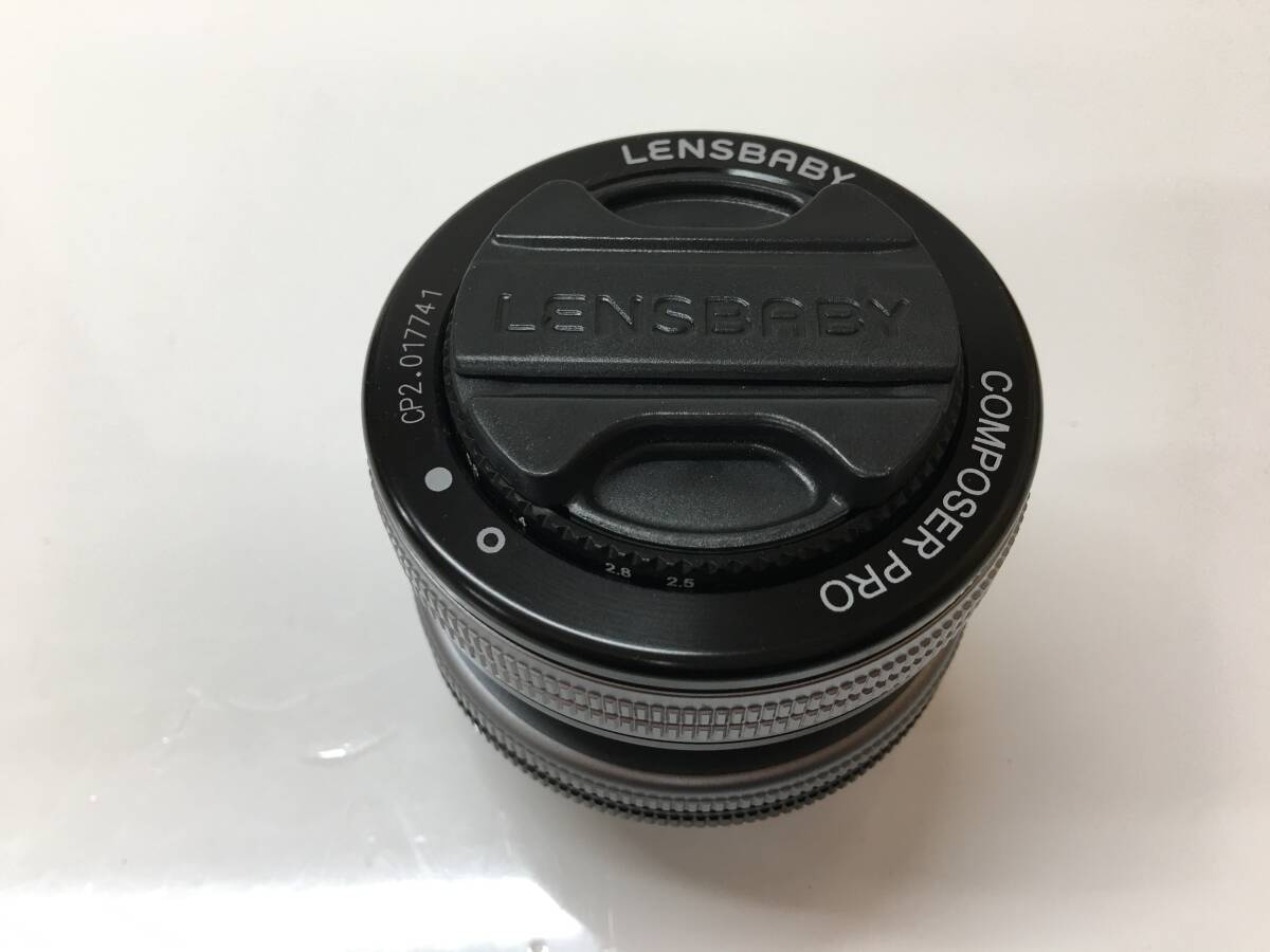 A21044)LENSBABY COMPOSER PRO Optic Swap System Sweet 35 レンズ 中古動作品_画像2