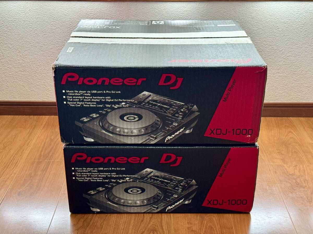 Pioneer DJ XDJ 1000 2 pcs. set 