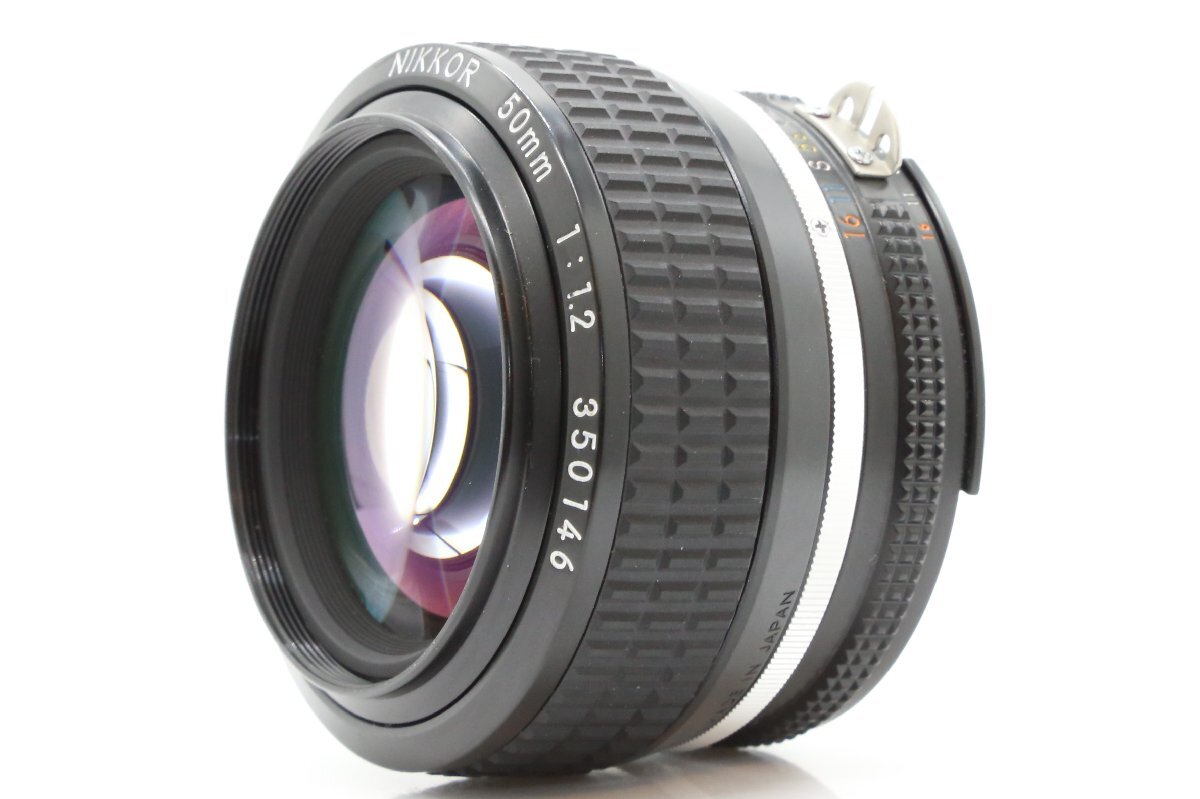 美品 Nikon Ais Ai-s Nikkor 50mm f1.2 標準 プライム 単焦点 マニュアル オールドレンズ_画像6