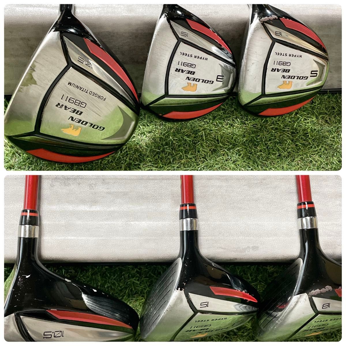 大人気】GOLDEN BEAR ゴールデンベア GB911 ゴルフクラブセット 大人気】GOLDEN BEAR ゴールデンベア GB911 ゴルフクラブセット