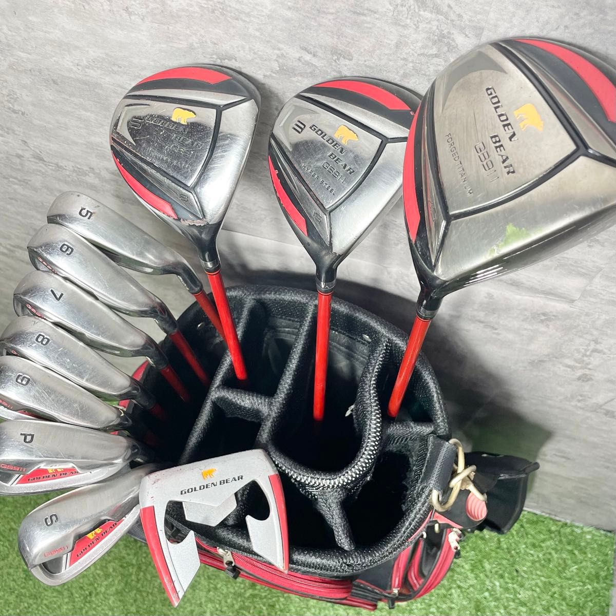 大人気】GOLDEN BEAR ゴールデンベア GB911 ゴルフクラブセット 大人気】GOLDEN BEAR ゴールデンベア GB911 ゴルフクラブセット