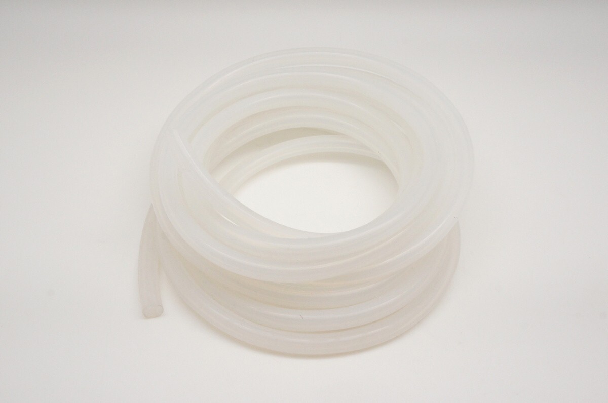 シリコン半透明ホース　耐熱・耐圧エアチューブ内径8ｍｍ　白_画像1