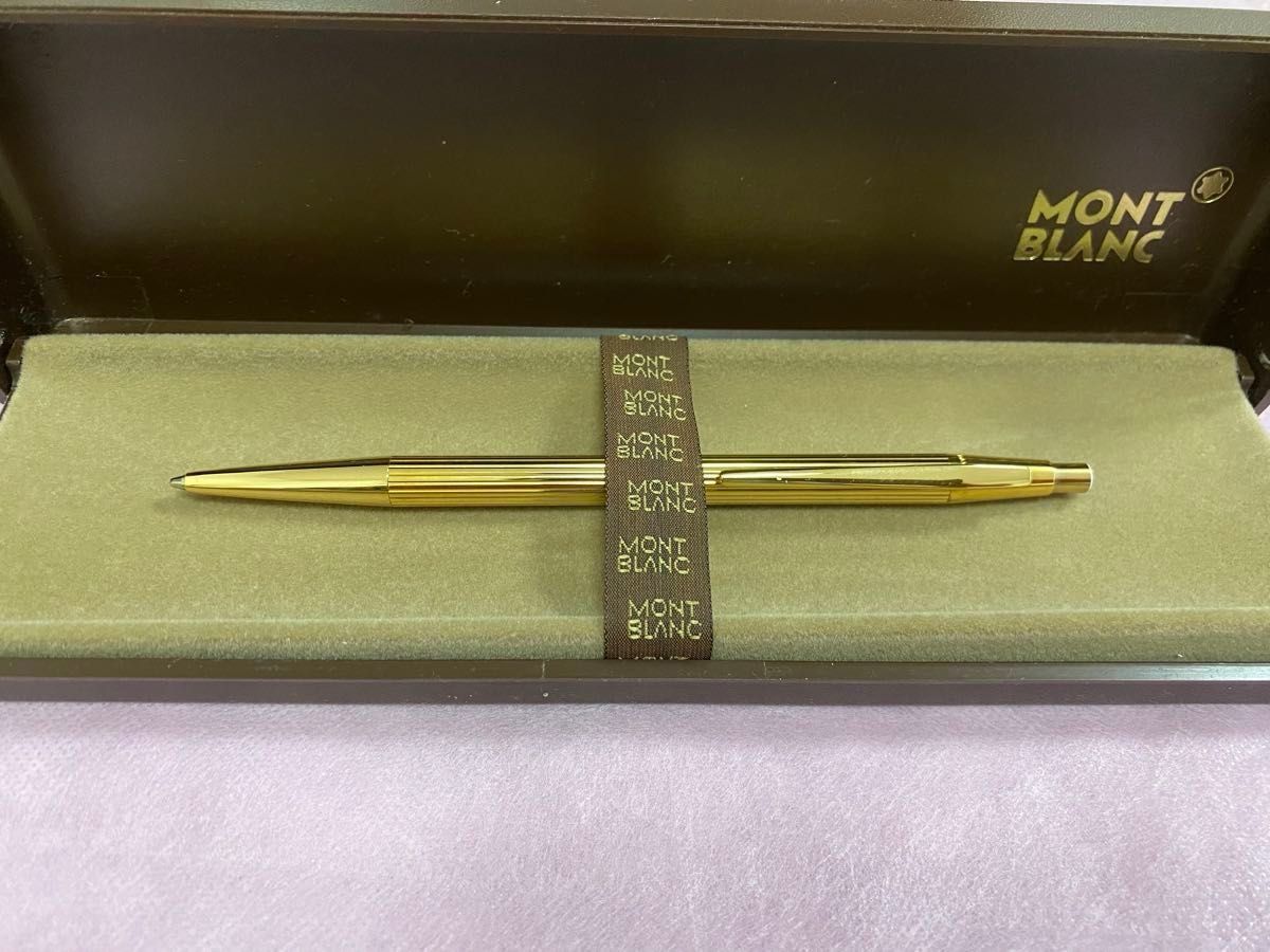 【モンブラン ノブレス ゴールド0.5mmシャープペンシル】MONTBLANC NOBLESSE 1970年代 昭和　希少 レア