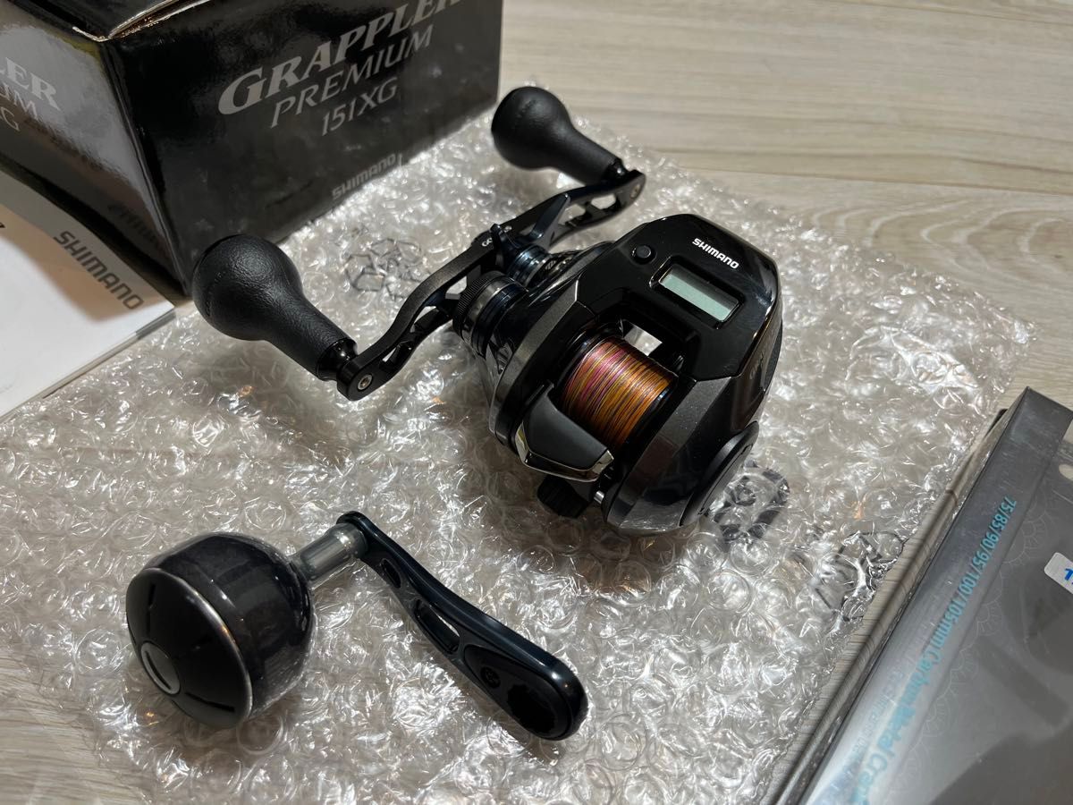 シマノ 18グラップラープレミアム151XG + ゴメクサス ダブル シマノ 18グラップラープレミアム151XG + ゴメクサス ダブル