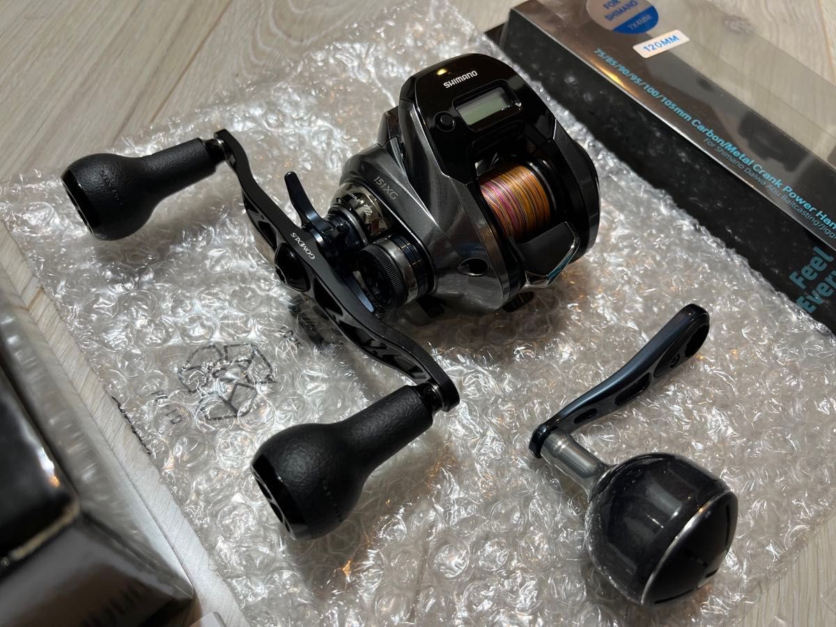 シマノ 18グラップラープレミアム151XG + ゴメクサス ダブル シマノ 18グラップラープレミアム151XG + ゴメクサス ダブル