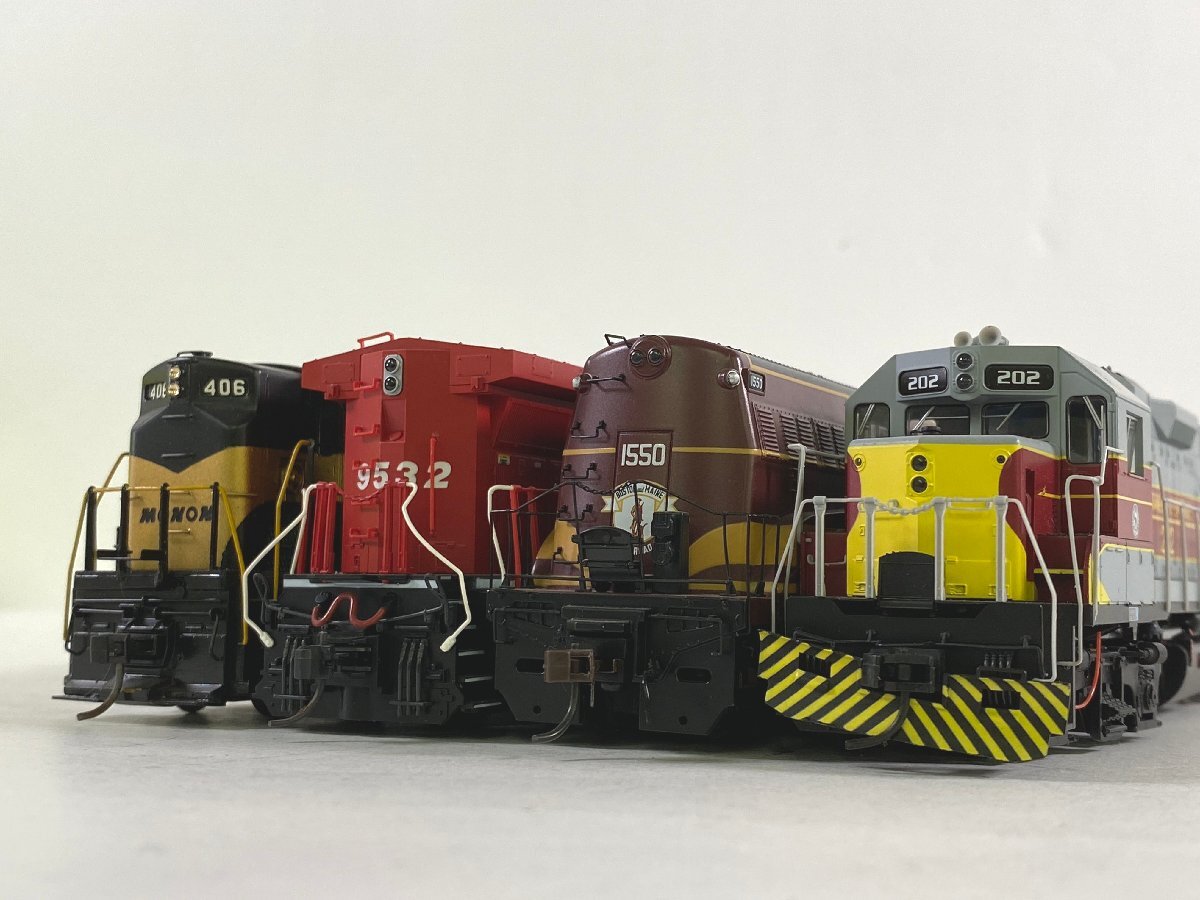 1-22* HO gauge diesel locomotive foreign vehicle set sale CANADIAN PACIFIC / ALGOMA CENTRAL other box less . railroad model (ajc)
