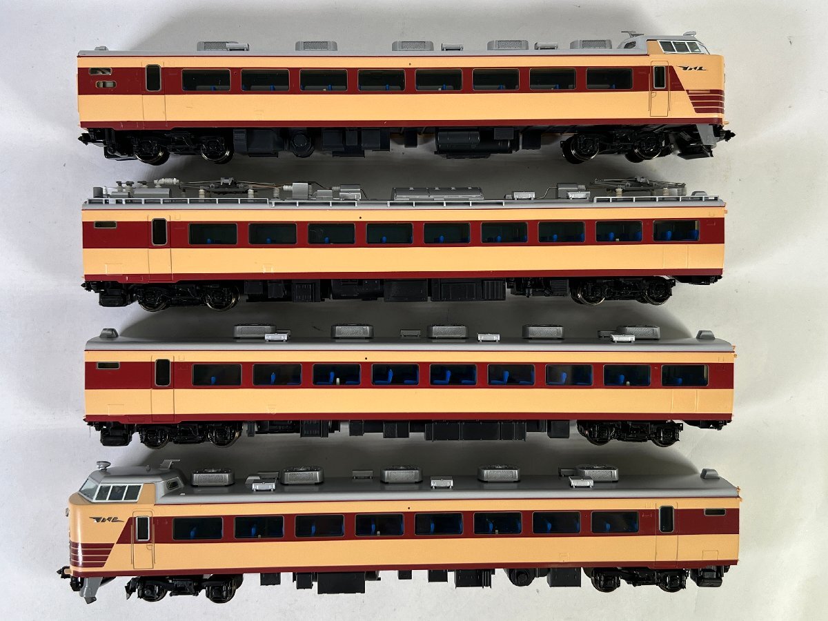 2-33＊HOゲージ TOMIX HO-907 485系特急電車 4両セット 限定 トミックス 鉄道模型(ast)_画像4