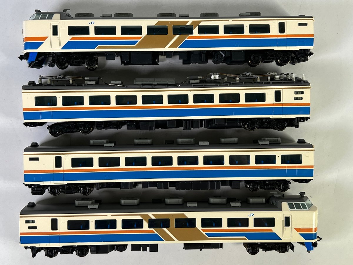 2-34＊HOゲージ TOMIX HO-908 485系特急電車 かがやき・きらめき 限定 トミックス 鉄道模型(ast)_画像3
