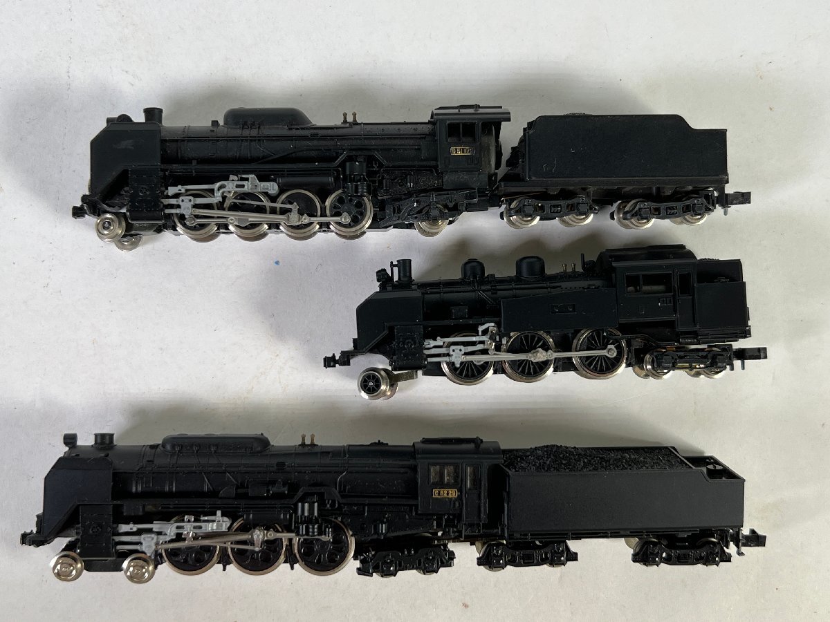 2-157＊Nゲージ KATO 蒸気機関車 まとめ売り D51 C62 C11 カトー 鉄道模型(asc)_画像3