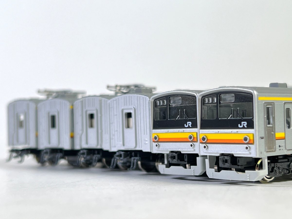 2-10＊Nゲージ KATO 10-447 205系 (南武線色) 6両セット カトー 鉄道模型(ast)_画像1