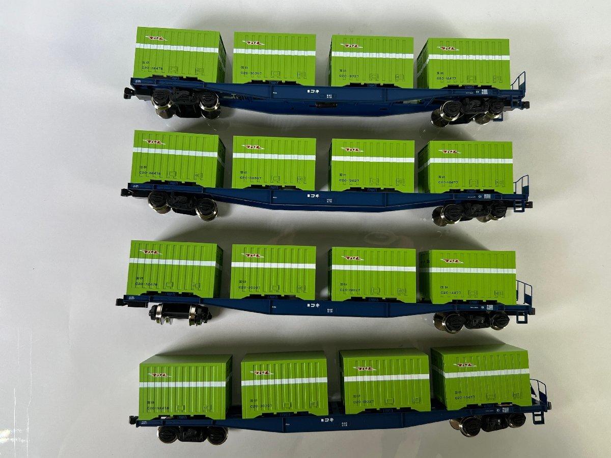 3-90* HO gauge KATO 1-814koki10000 container car Kato railroad model set sale (asc)