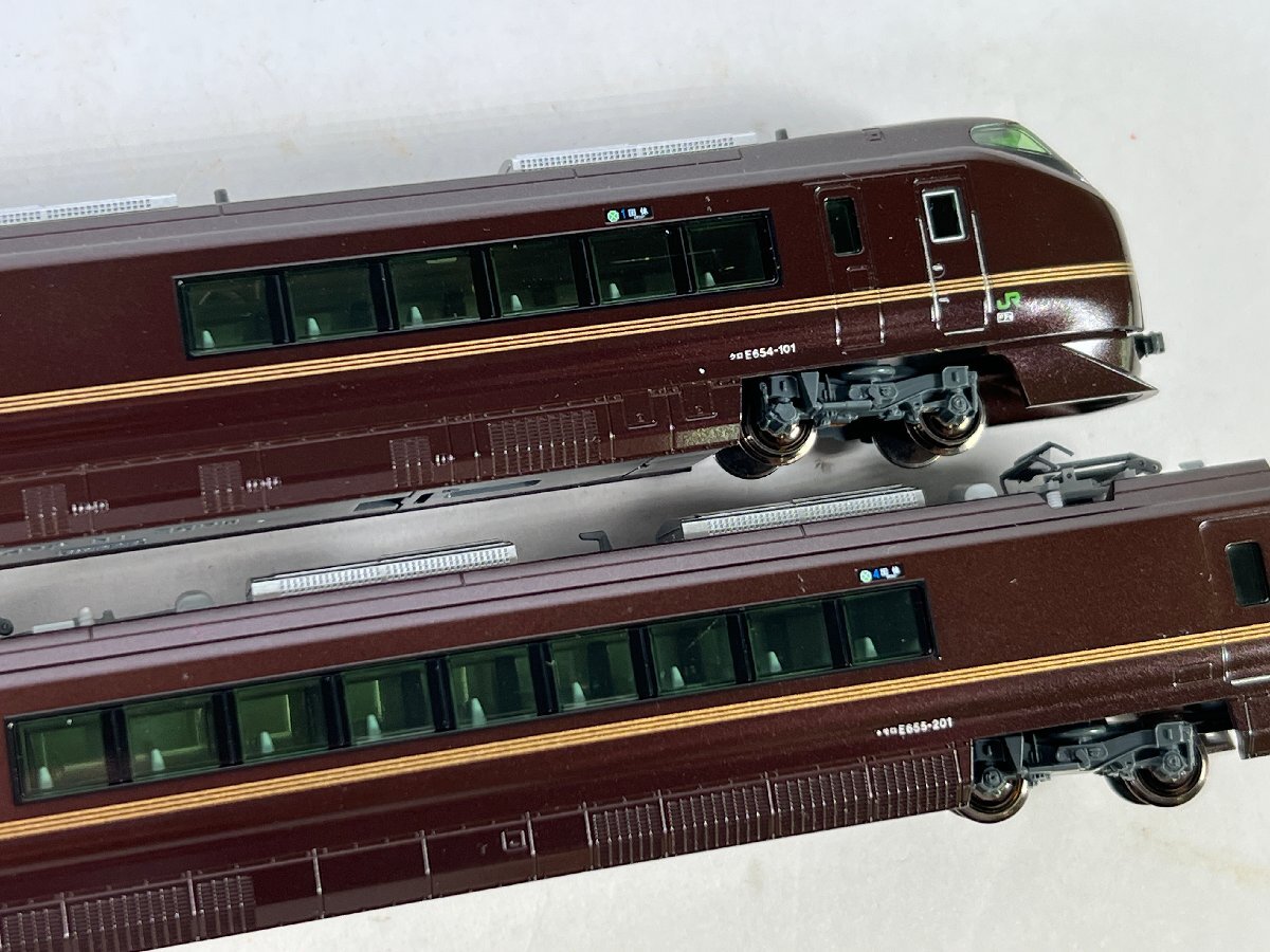 3-14* N gauge KATO 10-1123 E655 series ...( peace ) 5 both set Kato railroad model (asc)