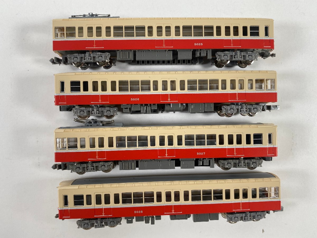 3-41* N gauge GREENMAX 4260 capital . ground under iron 5000 shape old painting * not yet update car . head car 4 both compilation . set green Max railroad model (act)