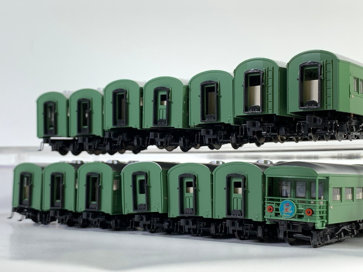 4-82*Nゲージ KATO 特急「はと」青大将 まとめ売り カトー 鉄道模型(asc)