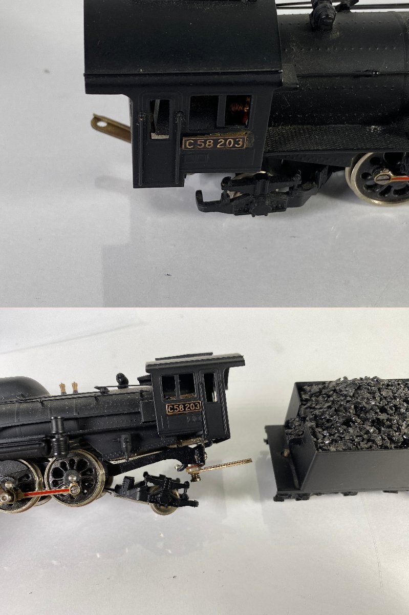 新品即決 Yahoo!オークション - 4-131 HOゲージ 蒸気機関車 C58 別箱 鉄道 機関車