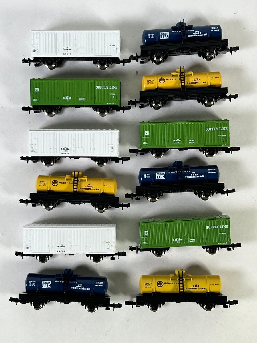1-105＊Nゲージ TOMIX 92919 2軸貨車特別セット2001 限定 まとめ売り 鉄道模型(asc)の画像2