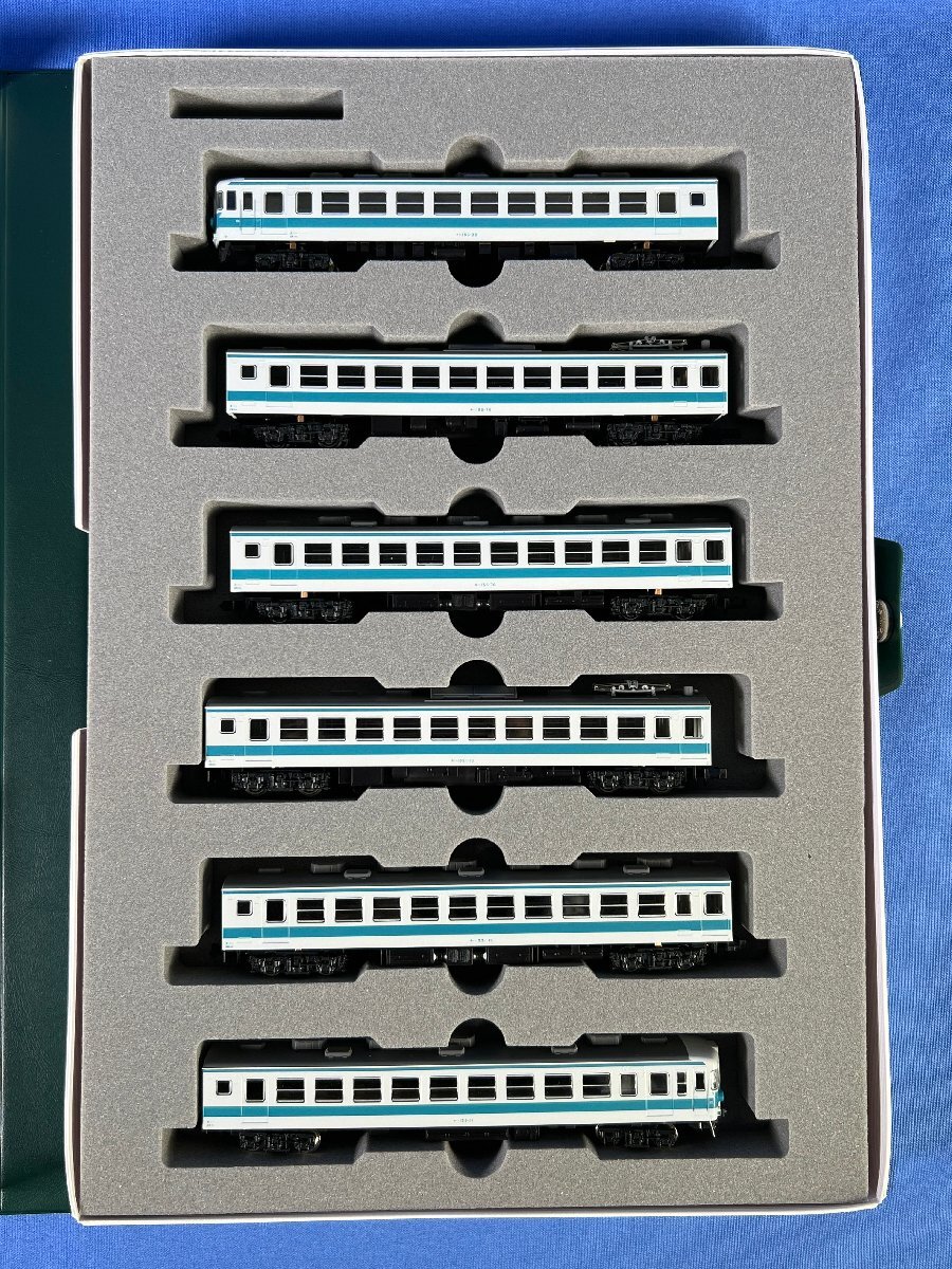 2-61＊Nゲージ KATO 10-344 153系 「新快速」 低運転台 6両セット カトー 鉄道模型(asc)_画像3