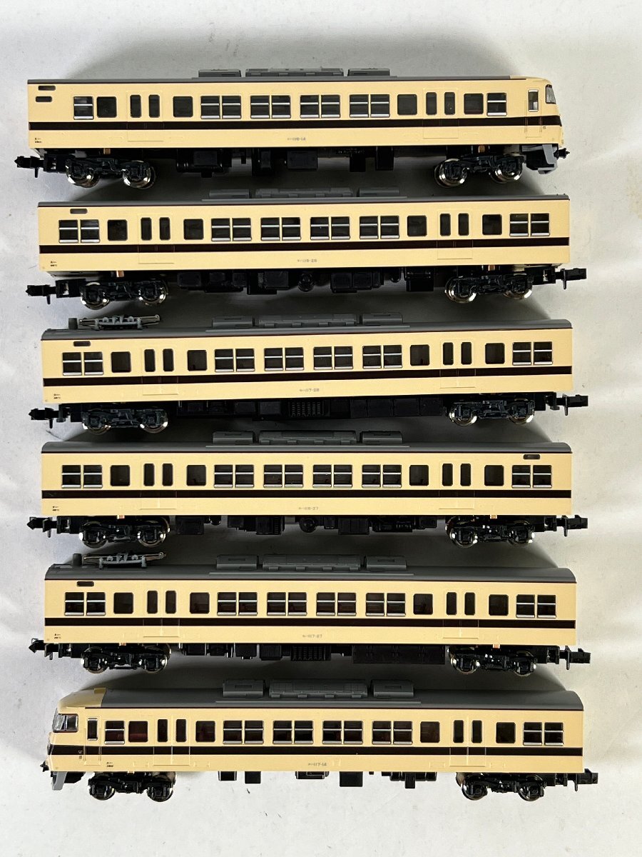 2-58＊Nゲージ KATO 10-419 117系 6両セット カトー 鉄道模型(asc)_画像4