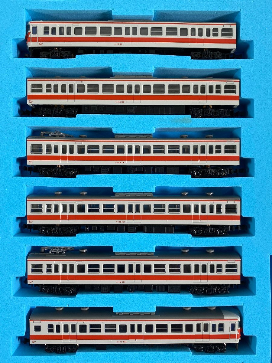 3-21＊Nゲージ MICROACE A-4470 国鉄113系 近郊型電車 関西線色 6両セット マイクロエース 鉄道模型(ajc)_画像3