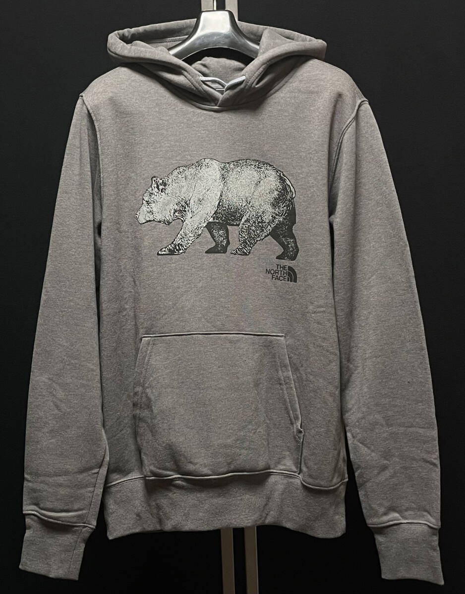 限定 新品 USAモデル THE NORTHFACE M TNF BEAR PO HDY ノースフェイス パーカー プルオーバー US-S グレー