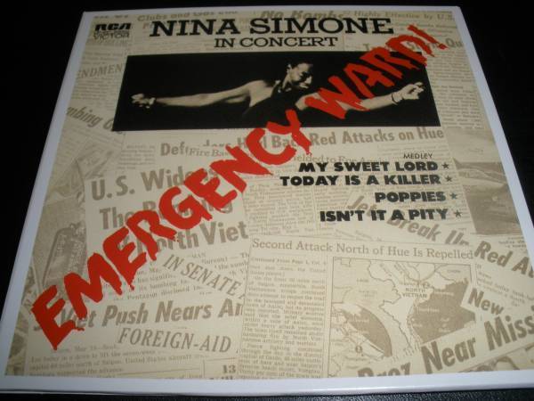 ニーナ・シモン エマージェンシー・ワード +1 ハリスン ビートルズ レット RCA リマスター オリジナル 紙 NIna Simone Emergency Ward!_リマスター オリジナル 紙ジャケCD 美品