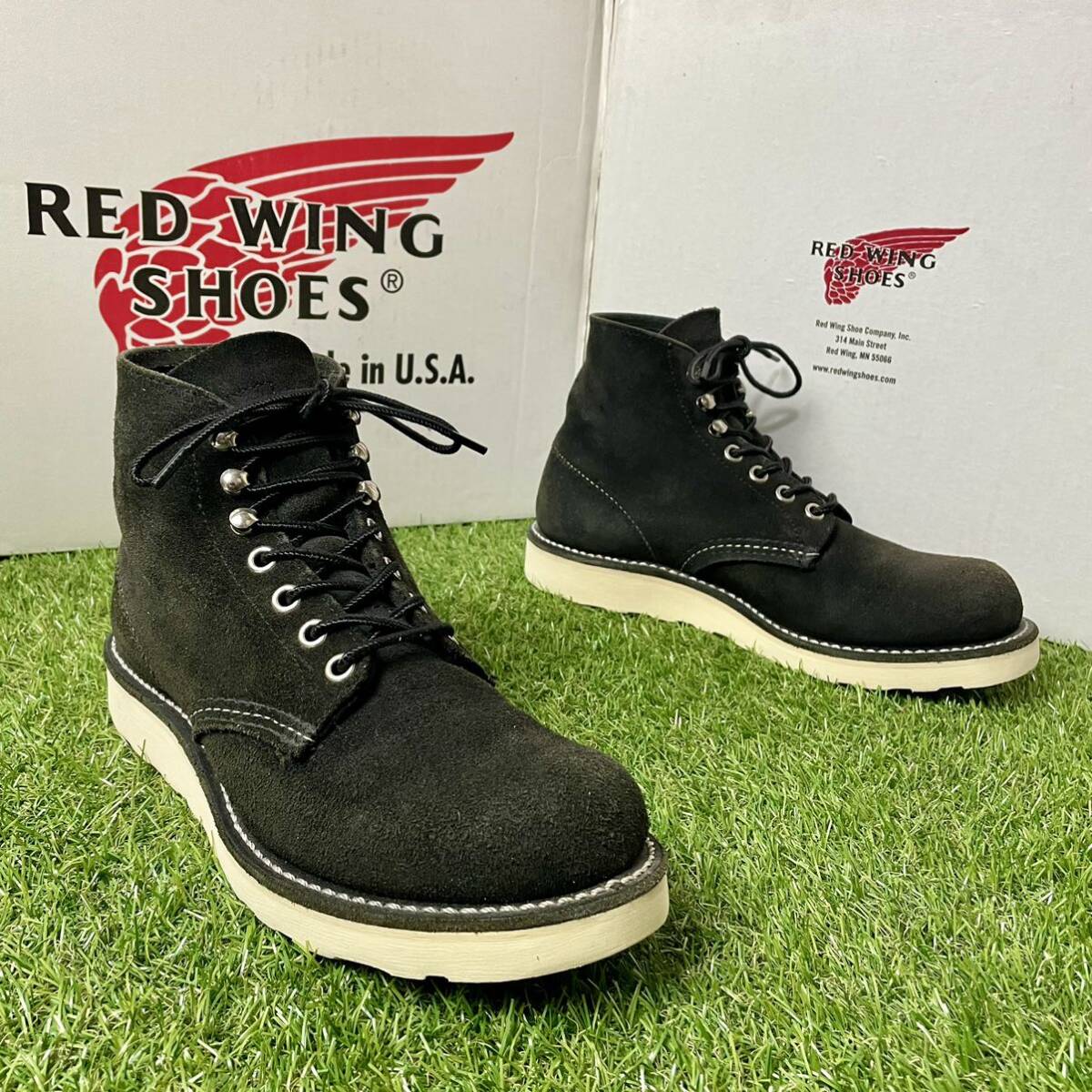 【安心品質0270】廃盤8174レッドウイングREDWING5.5Dビームスブーツ _画像3