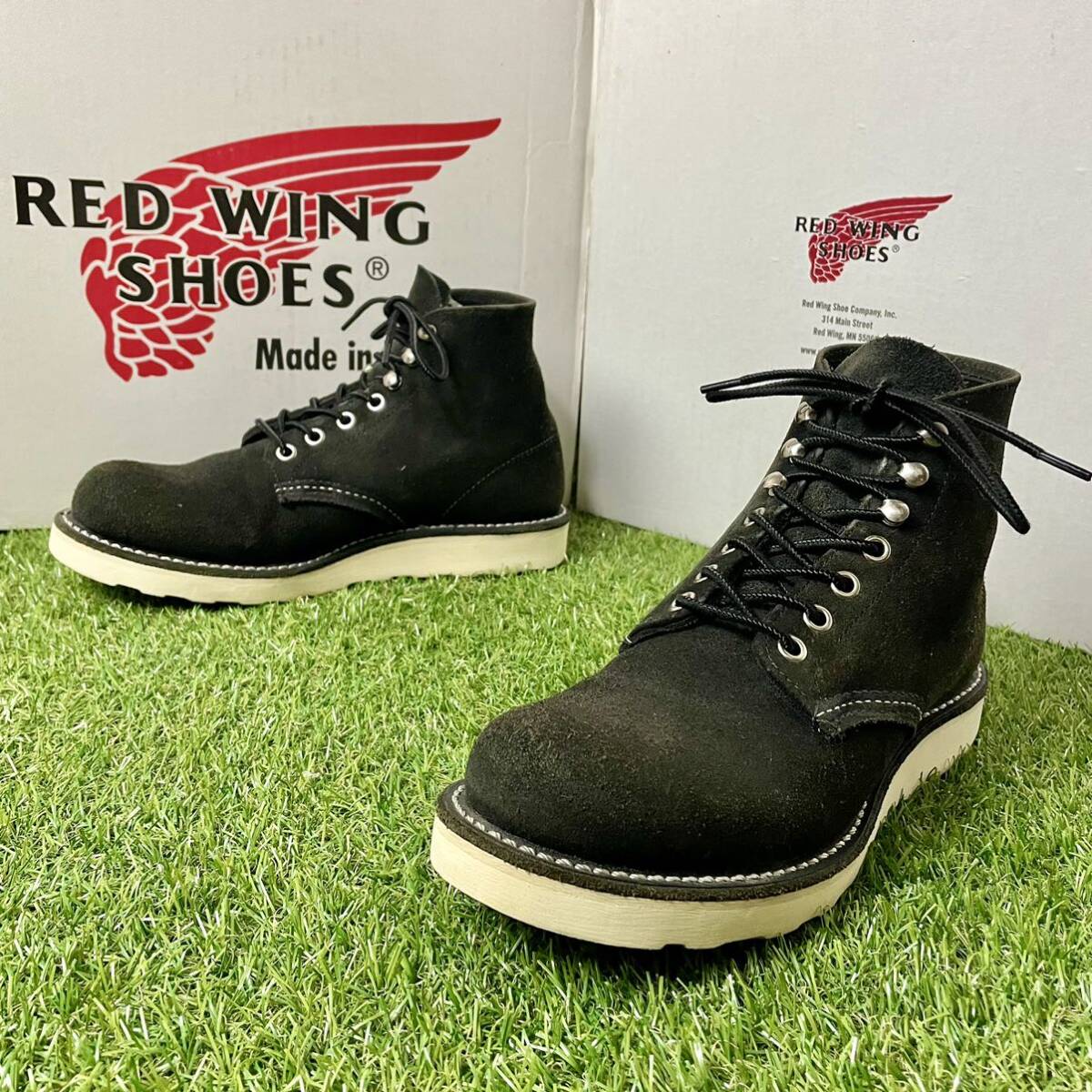 【安心品質0270】廃盤8174レッドウイングREDWING5.5Dビームスブーツ _画像2