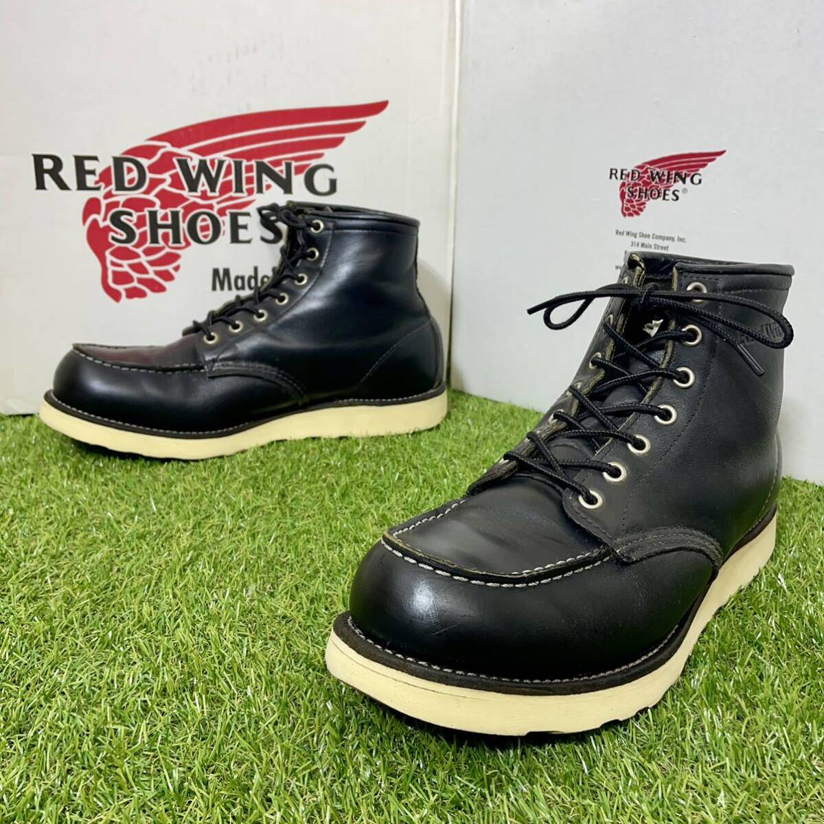 【安心品質0267】廃盤8130レッドウイングＲＥＤＷＩＮＧブーツUS9D