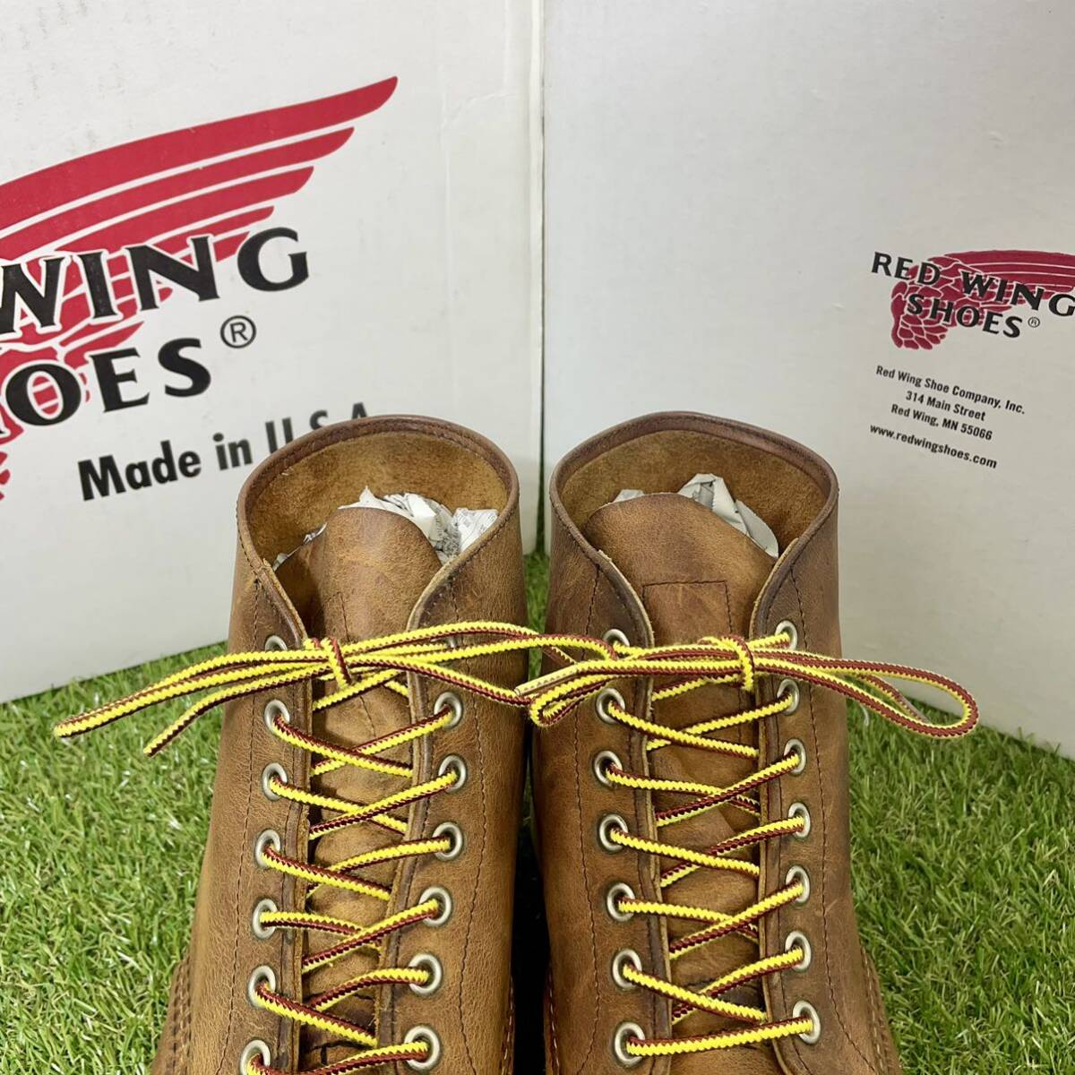 [ safety quality 0264] records out of production 9111 Red Wing REDWING10D including carriage 28 Work boots 