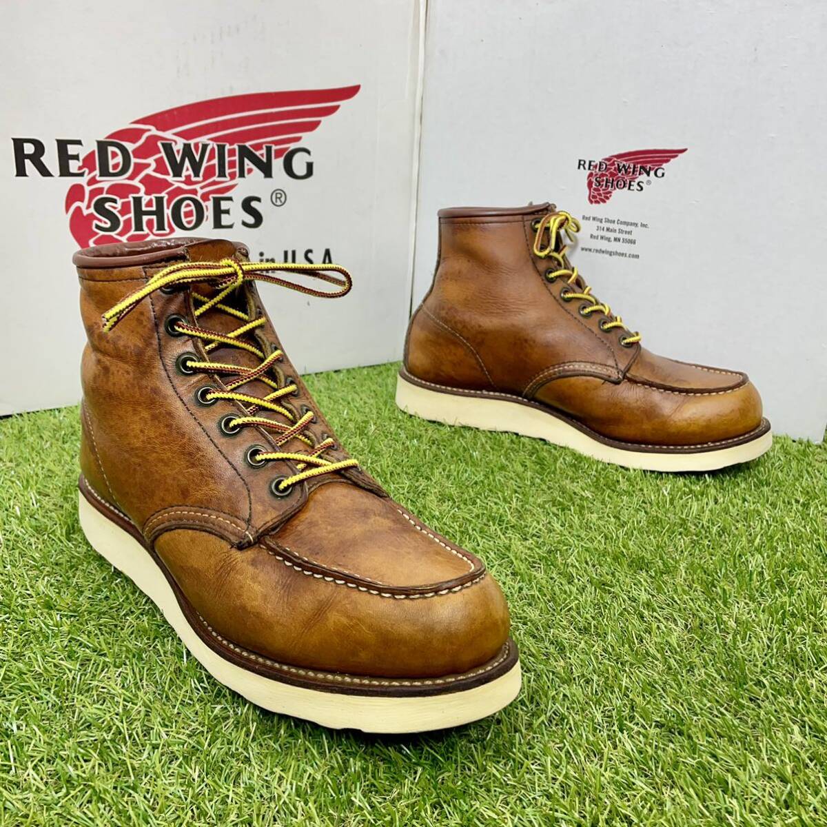 【安心品質0255】廃盤☆旧タグ875レッドウイング7.5送料無料ブーツ廃盤REDWING 