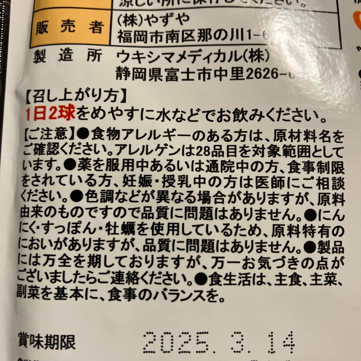 ☆やずや　にんにく卵黄WILD　62粒入×2袋 【送料無料】