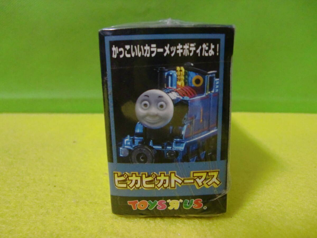 旧品！2000年バンダイ トイザらス限定！トーマスエンジン ピカピカトーマス！！の画像4