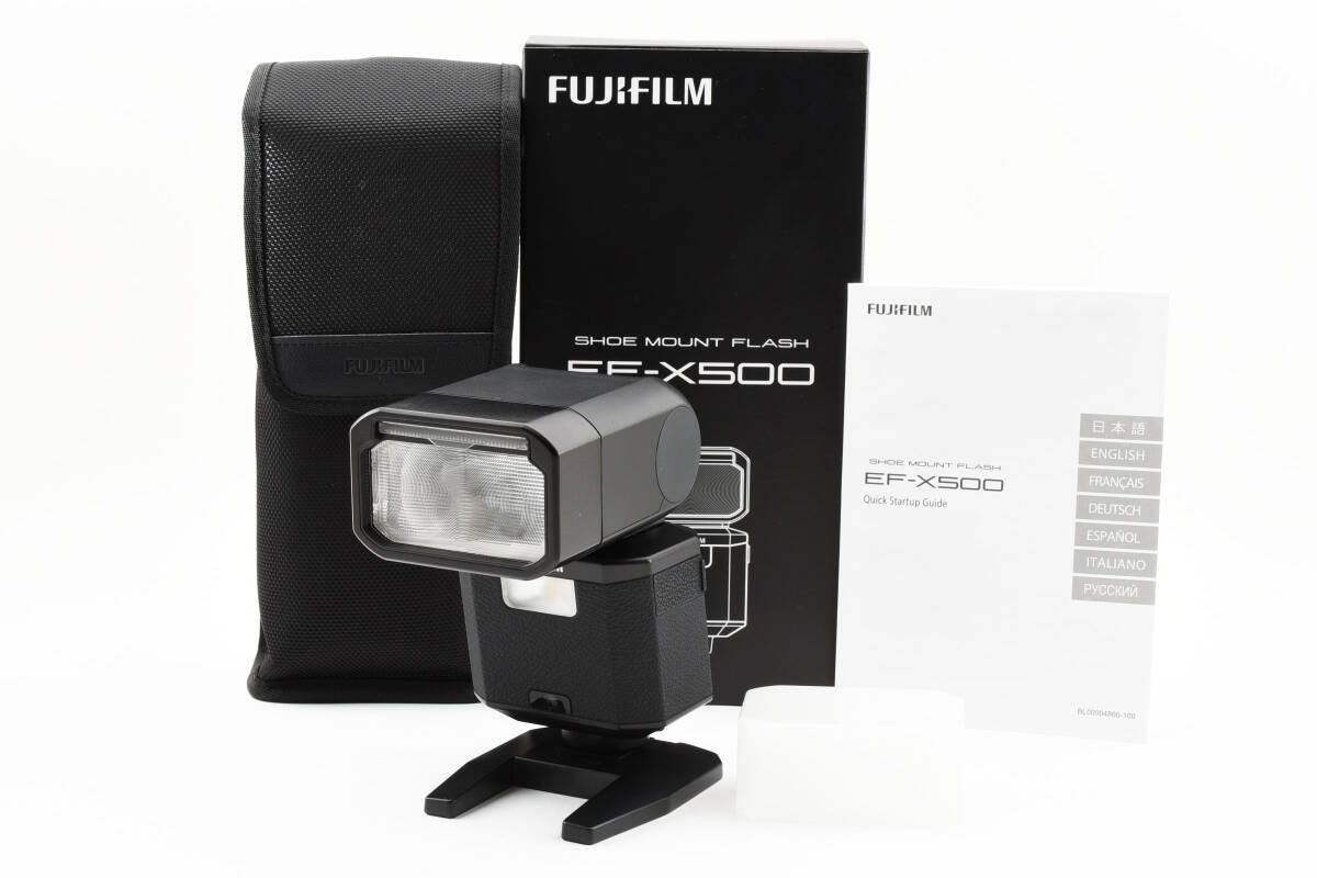 富士フイルム FUJIFILM EF-X500 [クリップオンフラッシュ]未使用品_画像1