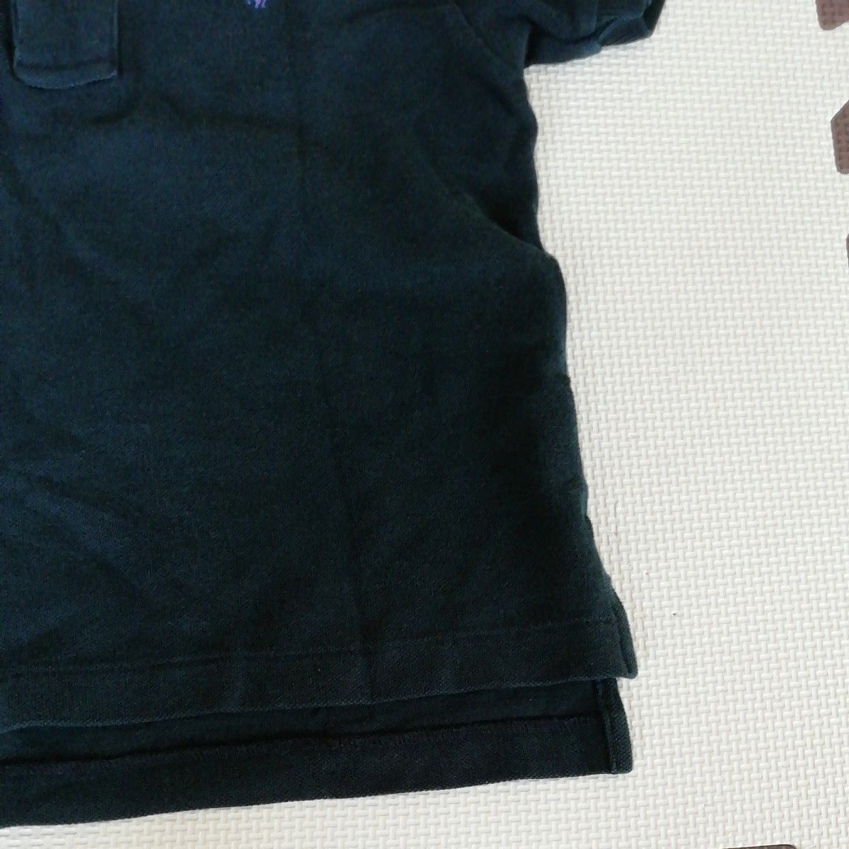 ラルフローレン ポロシャツ 半袖 ブラック100